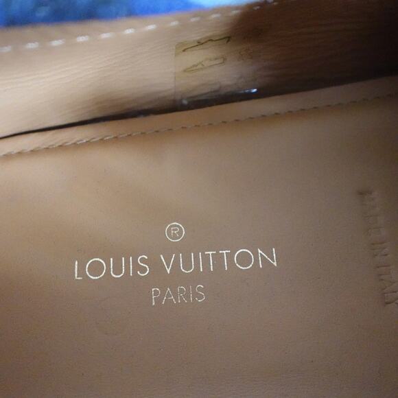 Louis Vuitton Blue Camo Monogram Driver Moccasin Loafer - Picture 12 of 16